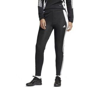 Adidas Tiro 24 Women's Soccer Pants Sport Bottoms Joggers Black White Size Small